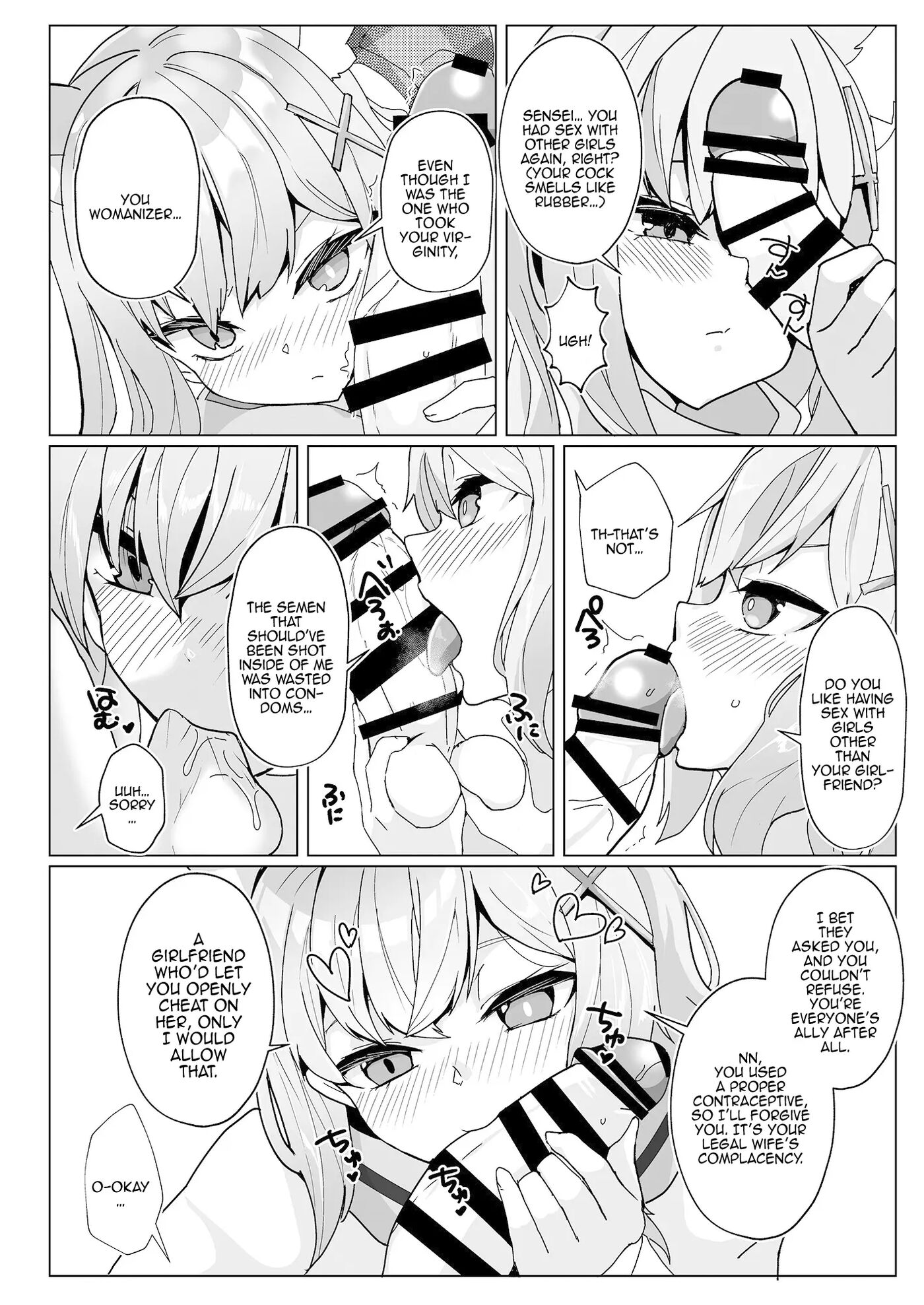 Mm, Sensei, You Should Get Us Pregnant Chapter 1000 Page 5